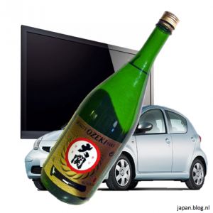 Sake als nieuwe exporthit, exportproduct Japan