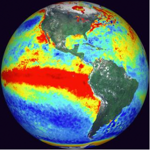 El Niño in Stille Oceaan