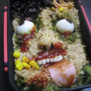 Japanse horror bento - lunchbox
