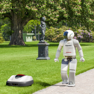 Robot grasmaaier Miimo van Honda
