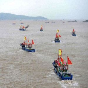 1.000 Chinese vissersboten op weg naar Senkaku eilanden